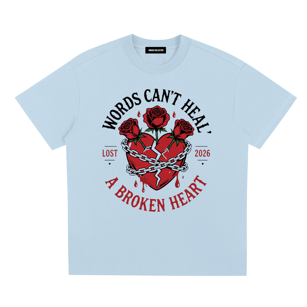 "Broken Hearted" Sorona Quick-Dry Cooling T-Shirt