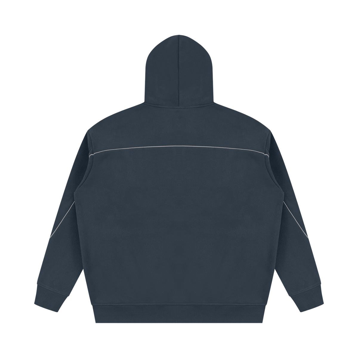"250yrs of Service" Unisex Oversized Piping Fleece Hoodie