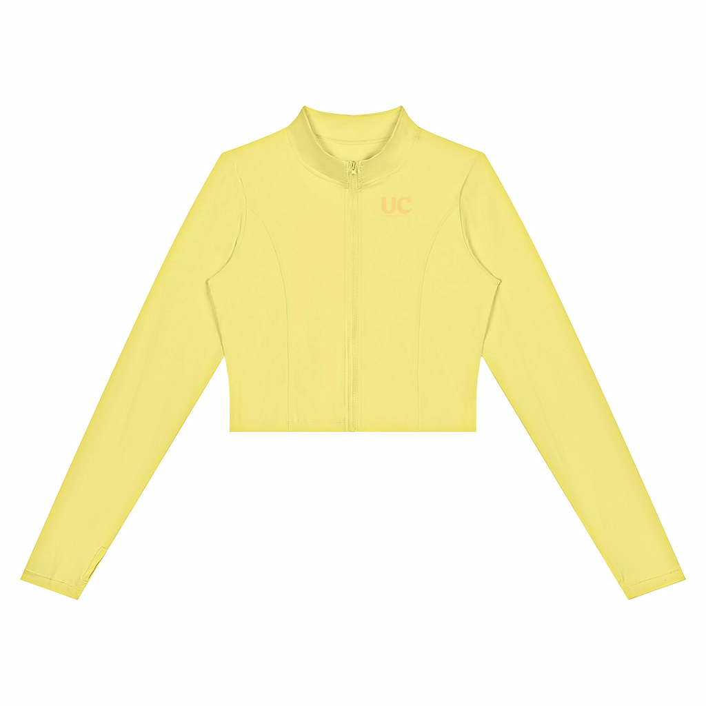"Urban Collective" Women’s Crop Yoga Sports Jacket