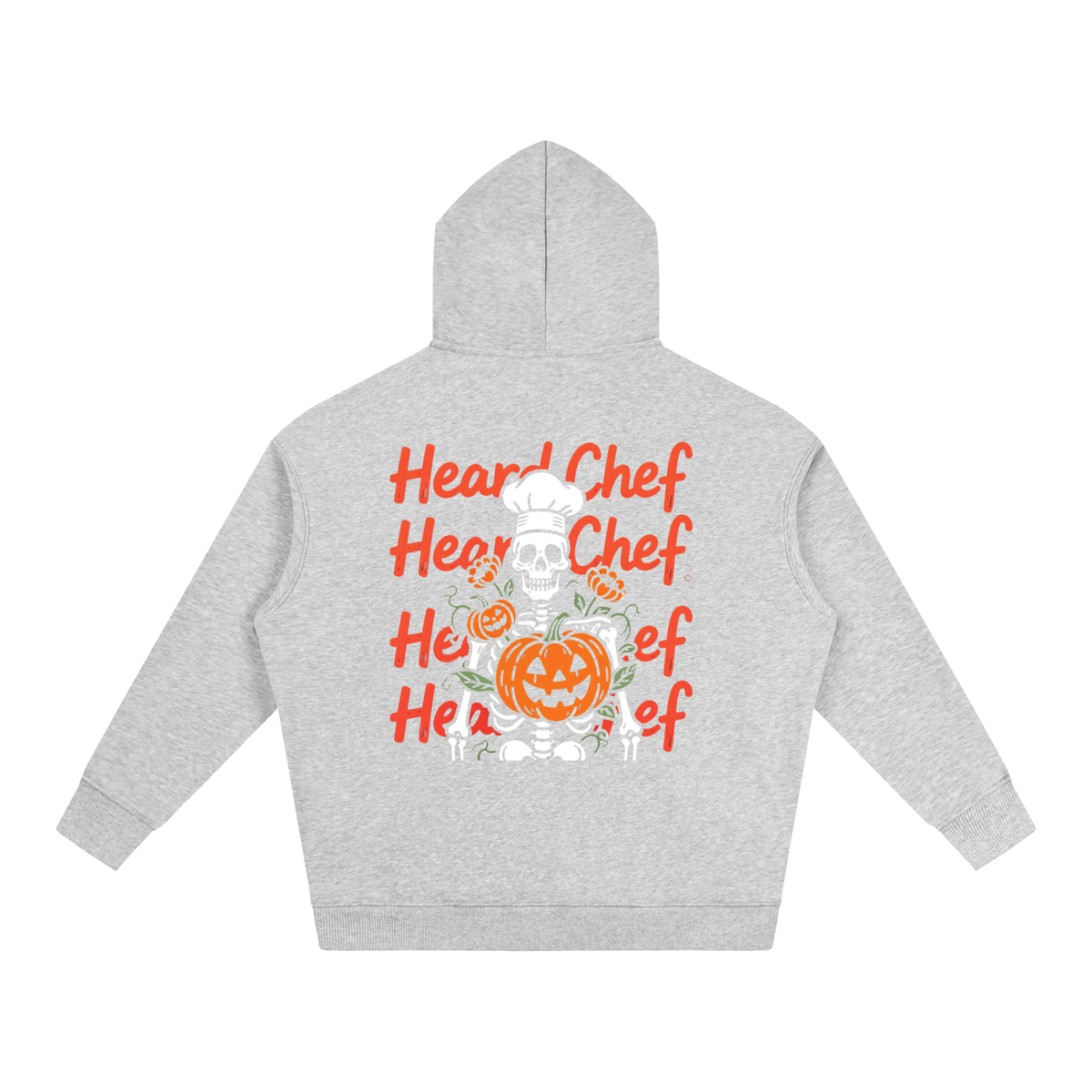 "Halloween Chef" Oversize Fleeced Hoodie