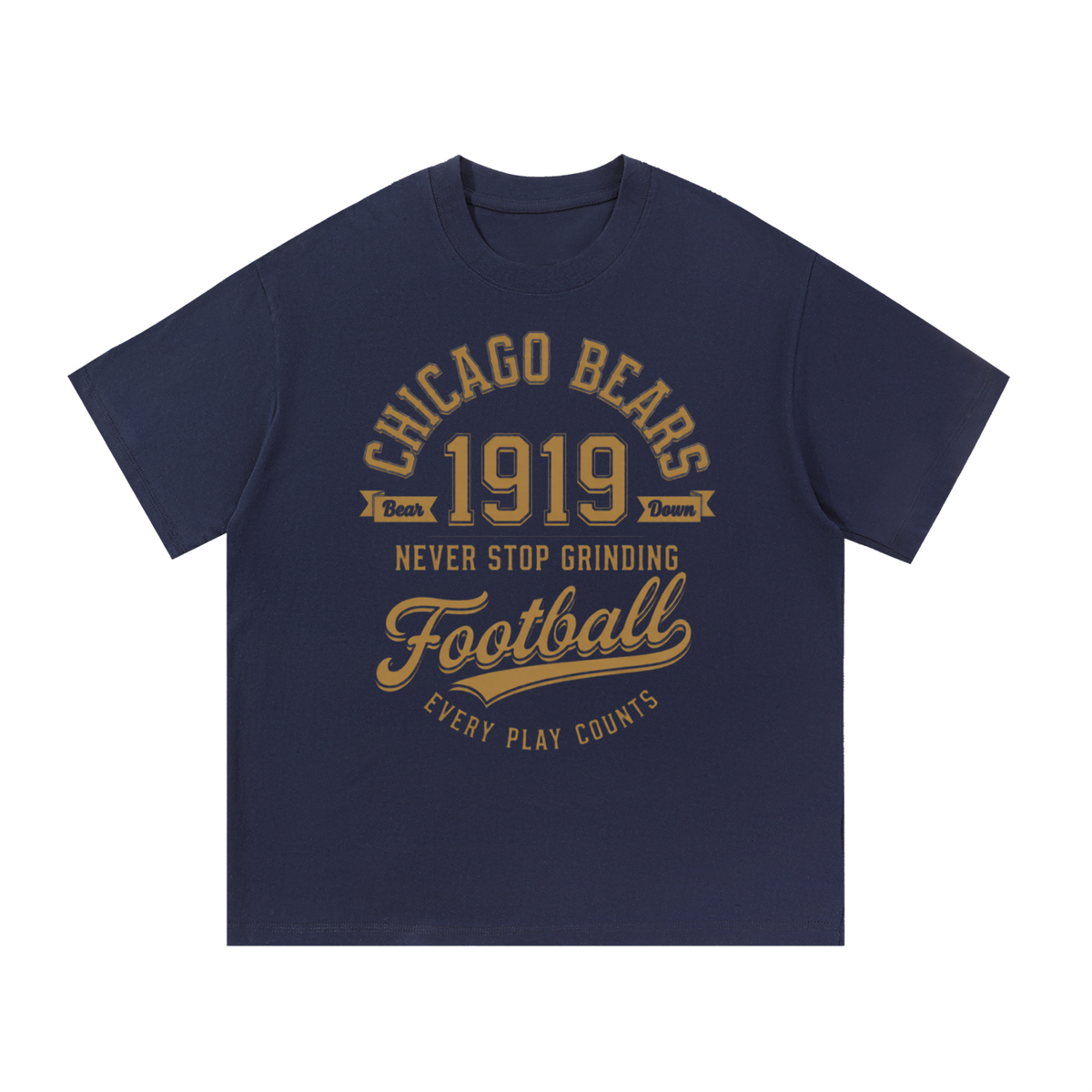 "Chicago Bears Football" Essential Cotton T-Shirt