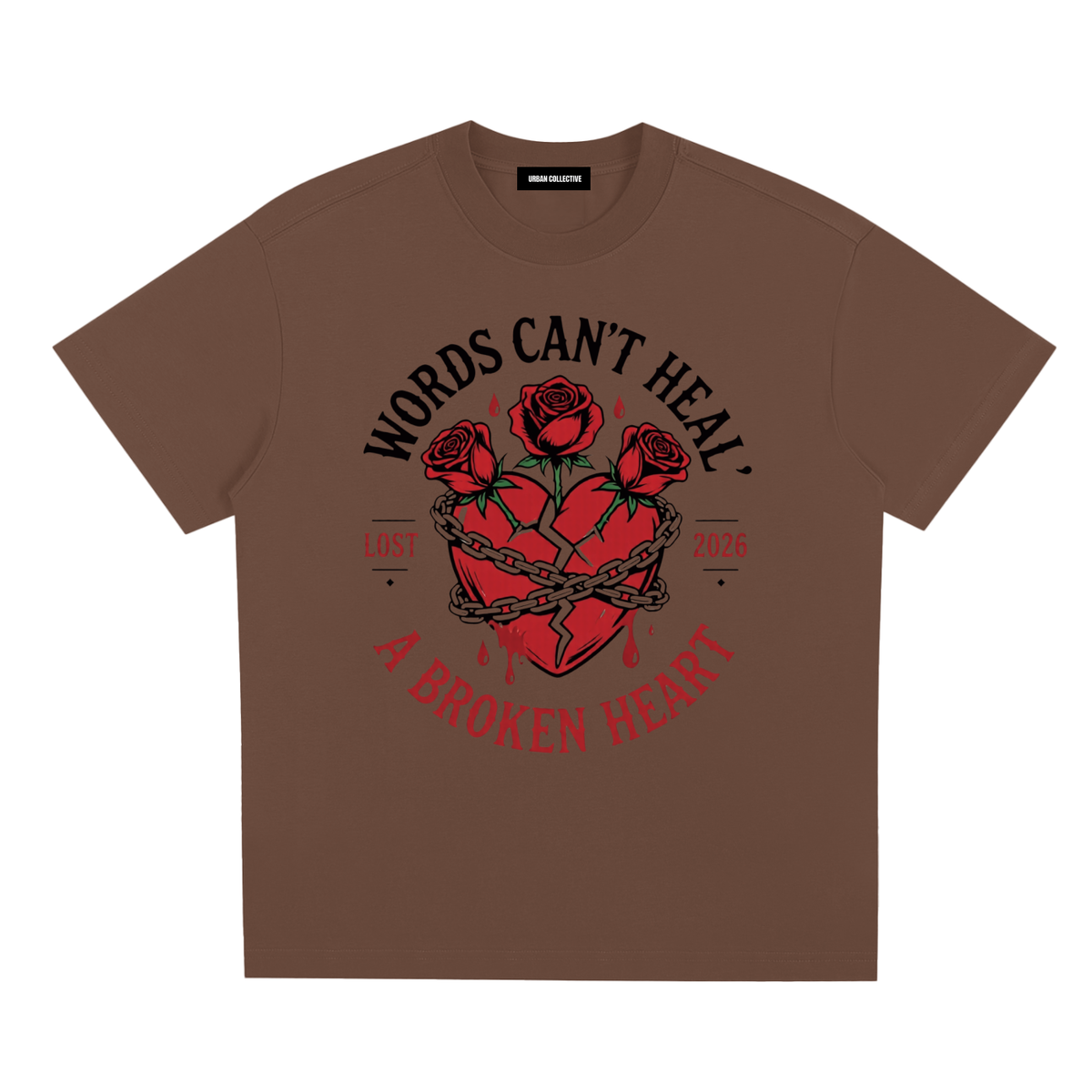 "Broken Hearted" Sorona Quick-Dry Cooling T-Shirt