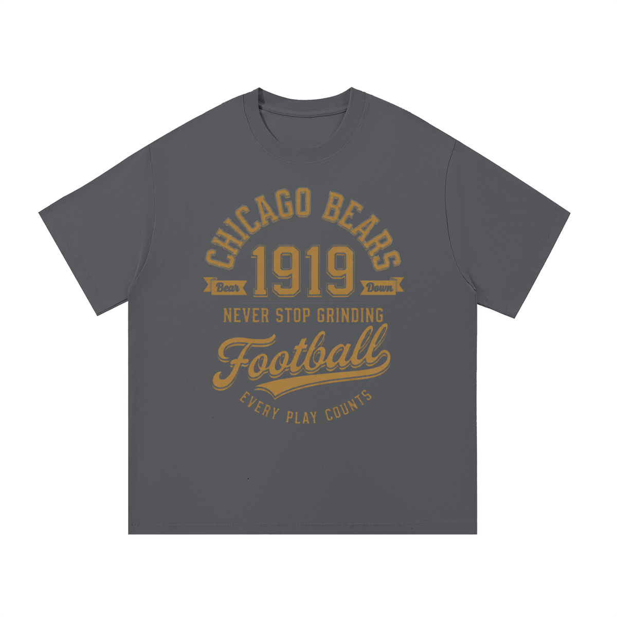 "Chicago Bears" Essential Cotton T-Shirt