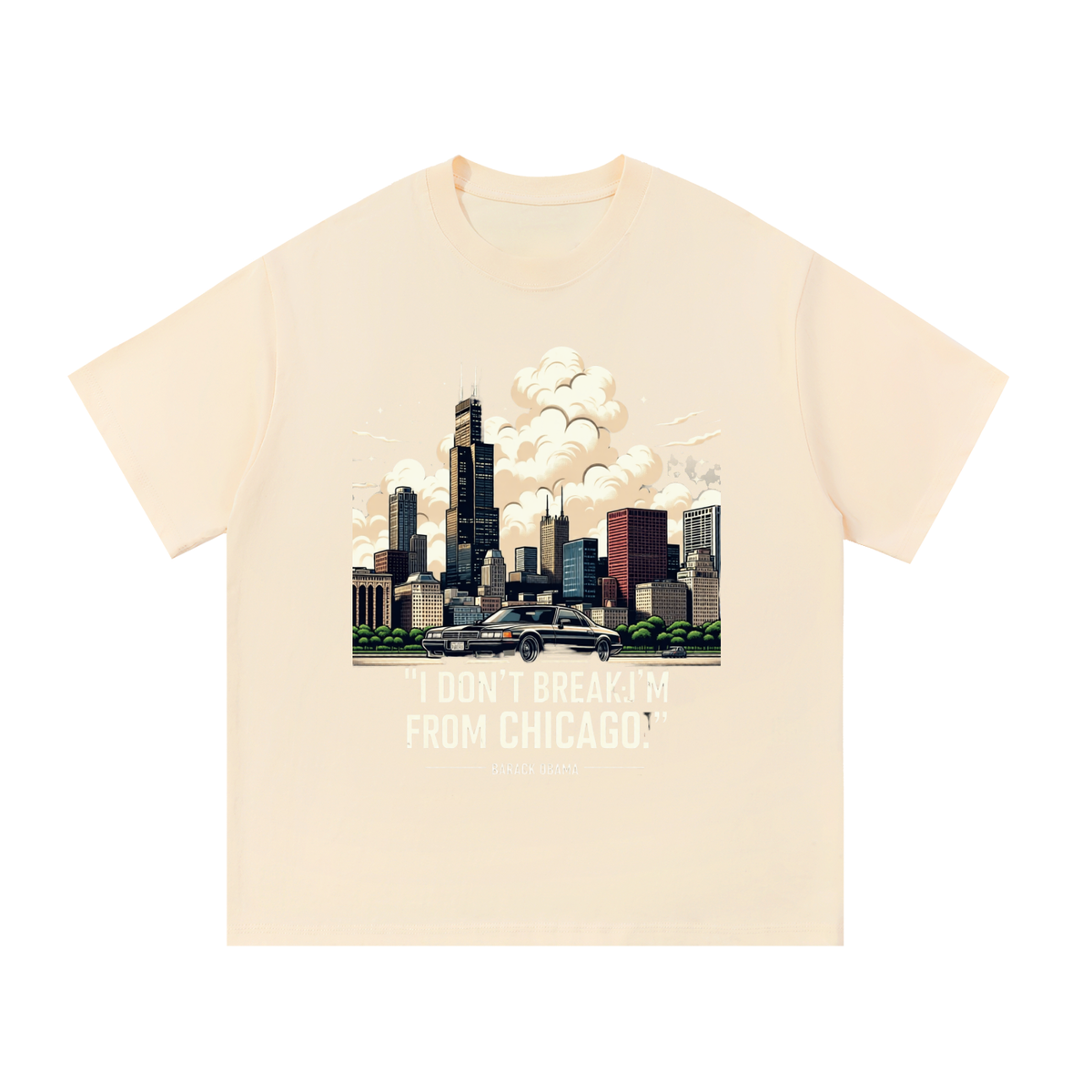 "Obama Quote" Essential Cotton T-Shirt