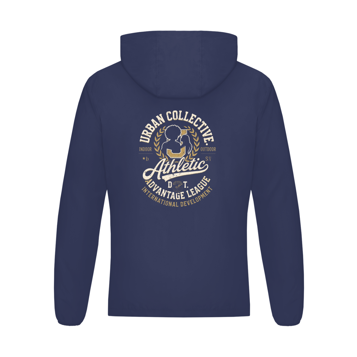 "Urban collective Athletics" Soft Hooded Sports Jacket