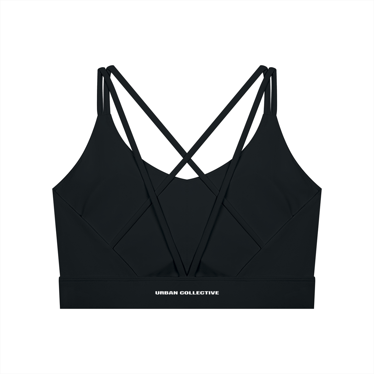 "Urban Culture Athletics" Women's Lycra Cropped Yoga Sport Bra