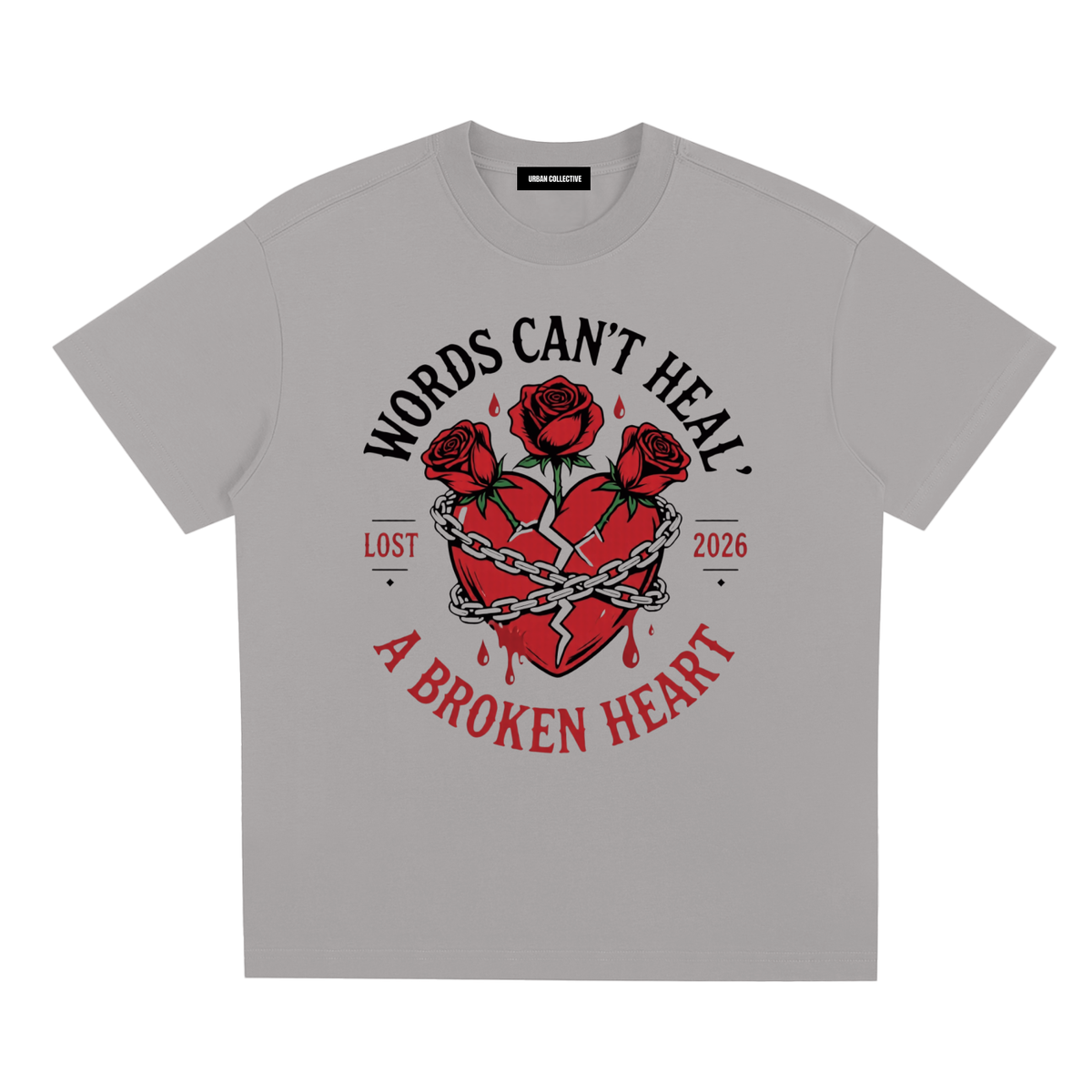 "Broken Hearted" Sorona Quick-Dry Cooling T-Shirt