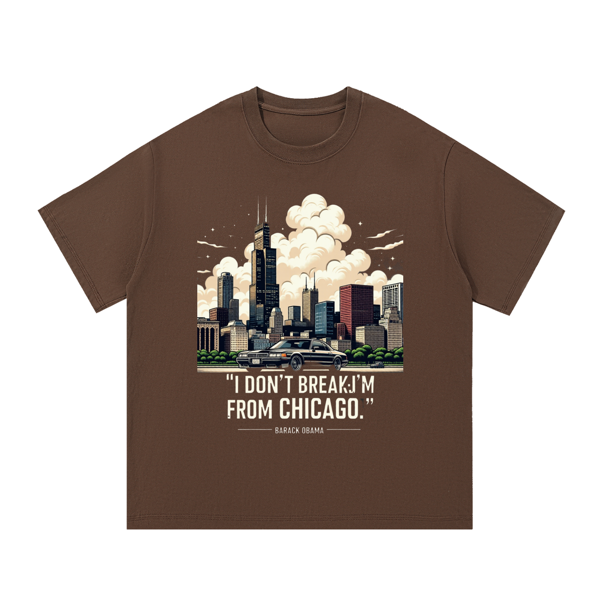 "Obama Quote" Essential Cotton T-Shirt