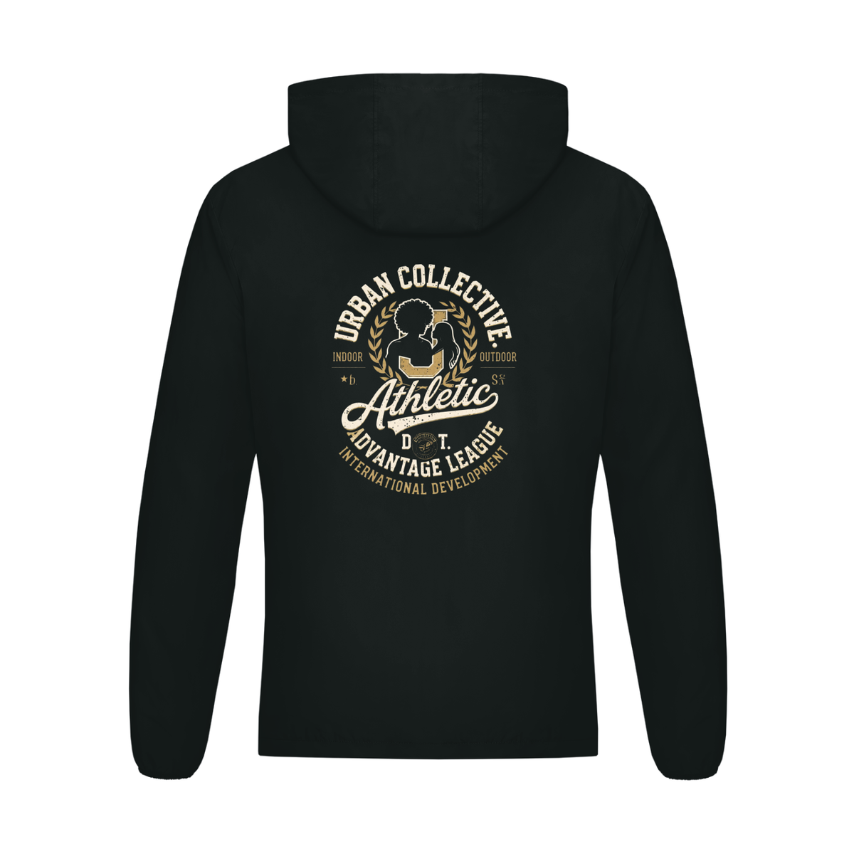 "Urban collective Athletics" Soft Hooded Sports Jacket