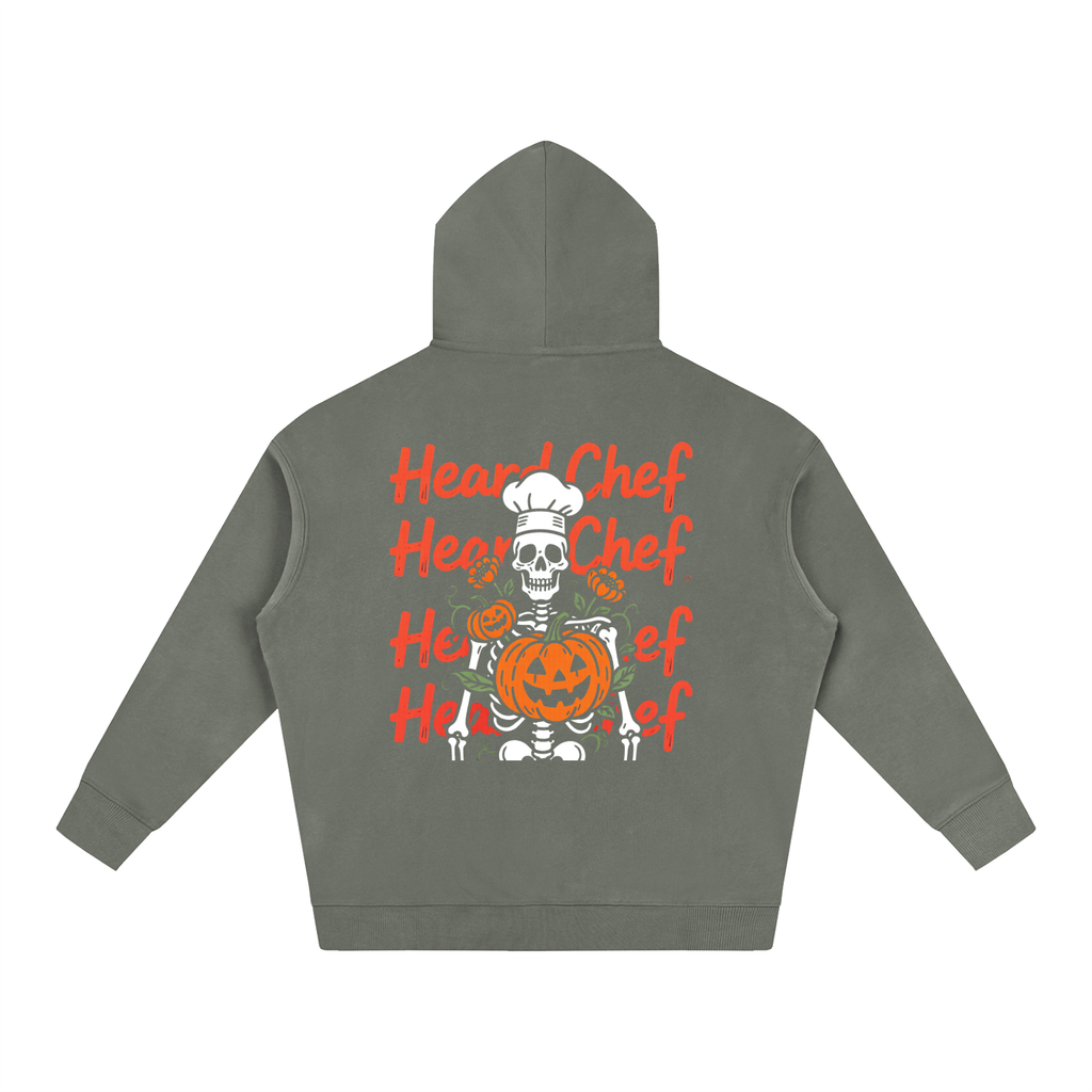 "Holloween Chef " Oversize Fleeced Hoodie
