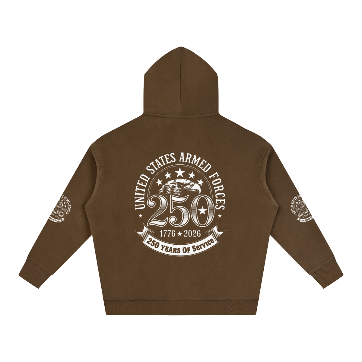 "American Survivors" Oversize Fleeced Hoodie